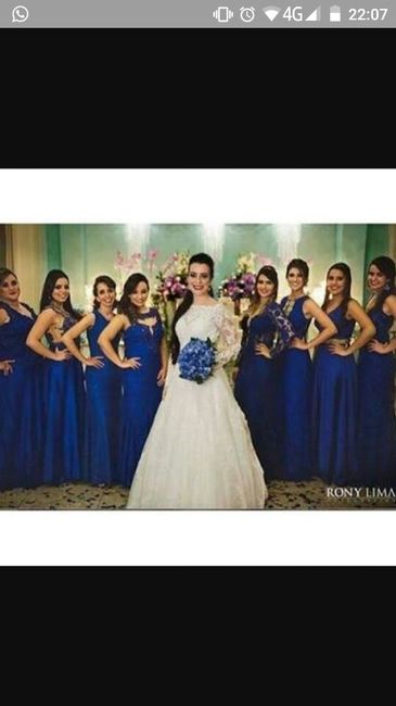 Vestido das madrinhas - 1