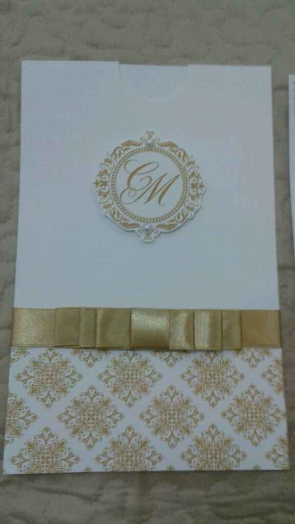 Nosso convite de casamento!  vem ver... - 2
