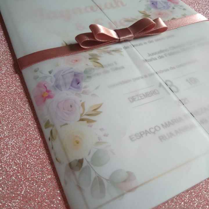 Convite de Casamento - 1