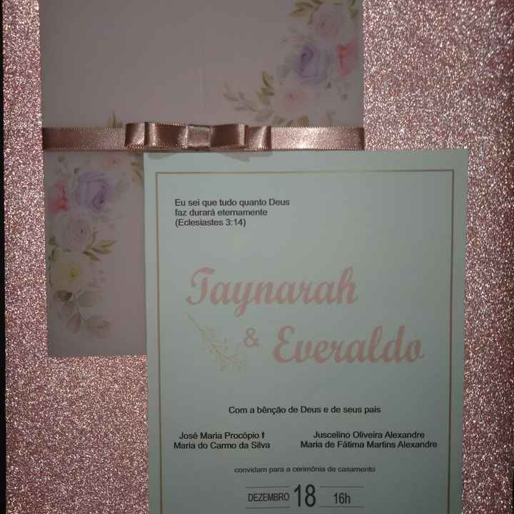 Convite de Casamento - 2