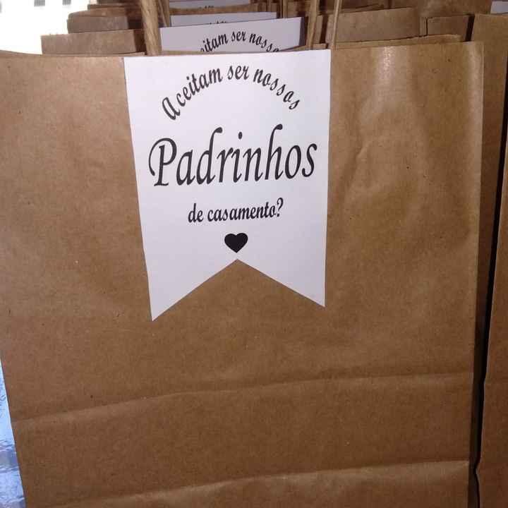 Sacolas dos Padrinhos - 1