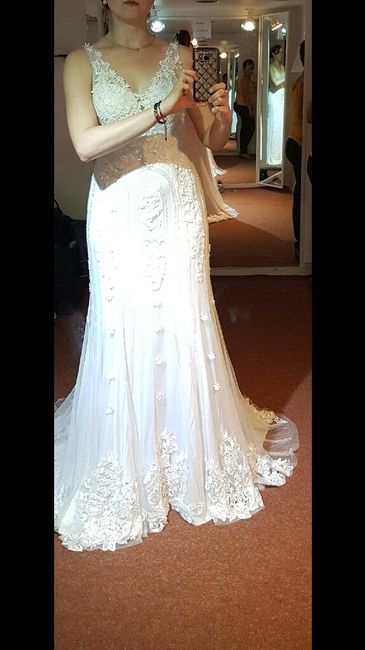 Fiz a prova do meu vestido - 2
