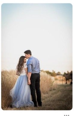 Noivinhas que look usaram no pre wedding e casamento civil - 3