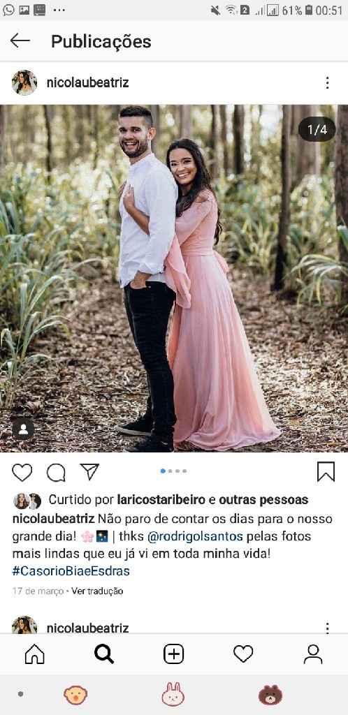 Noivinhas que look usaram no pre wedding e casamento civil - 1