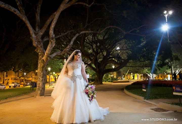 vestido e buquê