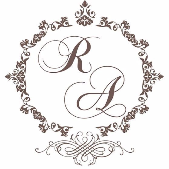 Monogramas, brasões e personalizações do casamento
