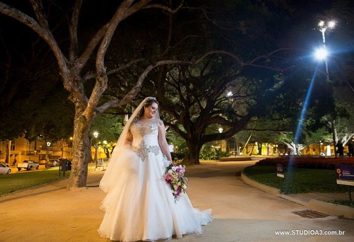vestido e buquê