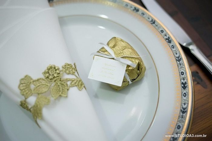 Detalhe do porta-guardanapos DIY