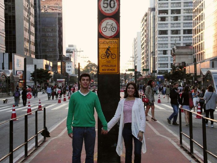 Segundo ensaio pré wedding na av paulista, dessa vez foi semi profissional - 3