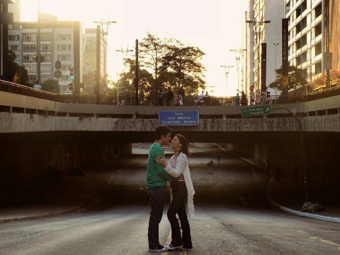 Segundo ensaio pré wedding na av paulista, dessa vez foi semi profissional - 4