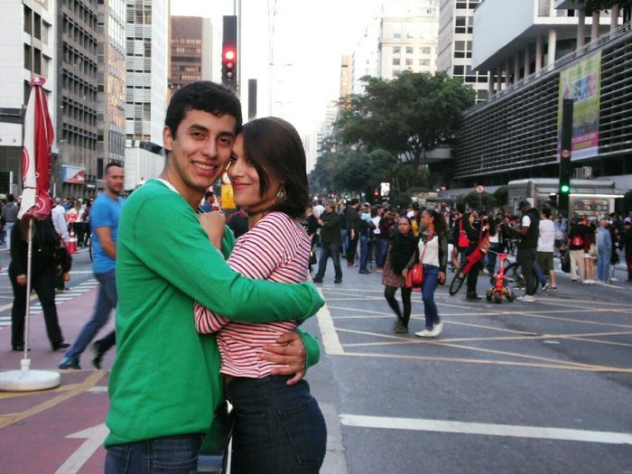 Segundo ensaio pré wedding na av paulista, dessa vez foi semi profissional - 7