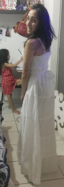 Vestido para o civil - 2