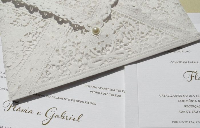 Meu convite de casamento  - 2