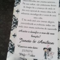 Meus convites de padrinhos