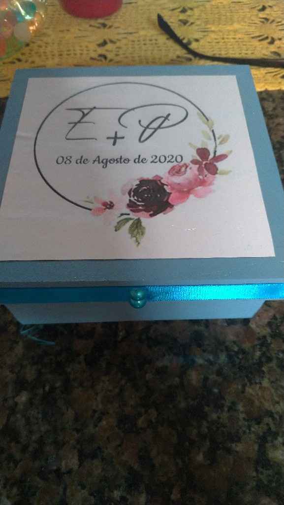 Caixinha dos padrinhos - 1