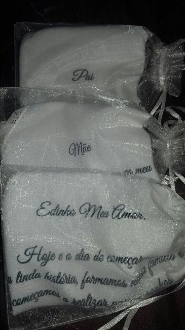  Mimos para os meus Pais e meu Noivo . - 4