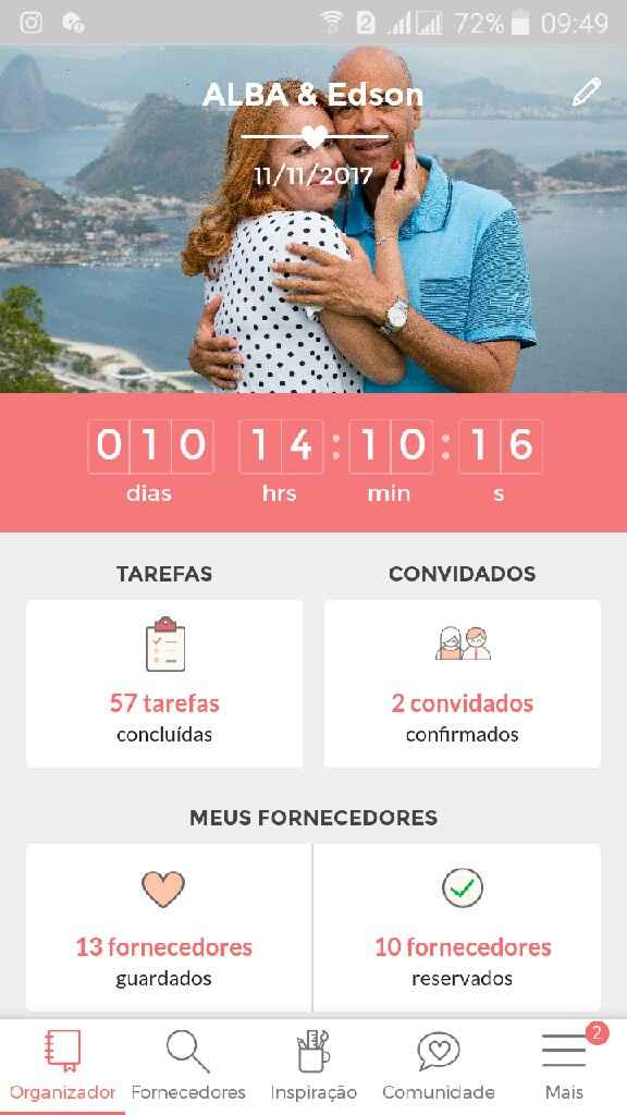  Contagem  regressiva para o Grande dia. - 1