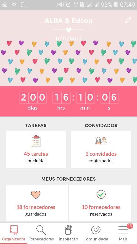 Contando os dias . - 1