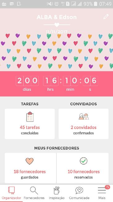 Contando os dias . - 1