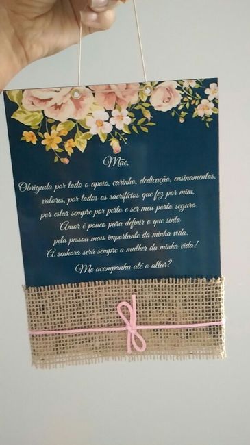 Convites padrinhos, pais e demoiselles - 4