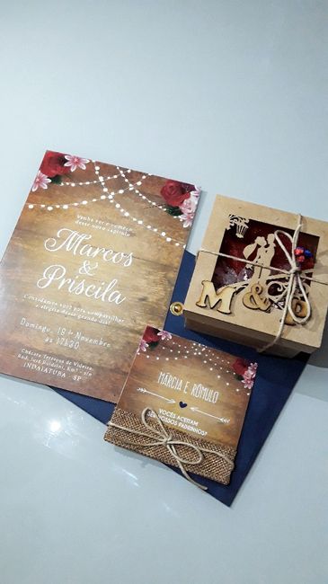 Convite de Casamento + Padrinhos - 3