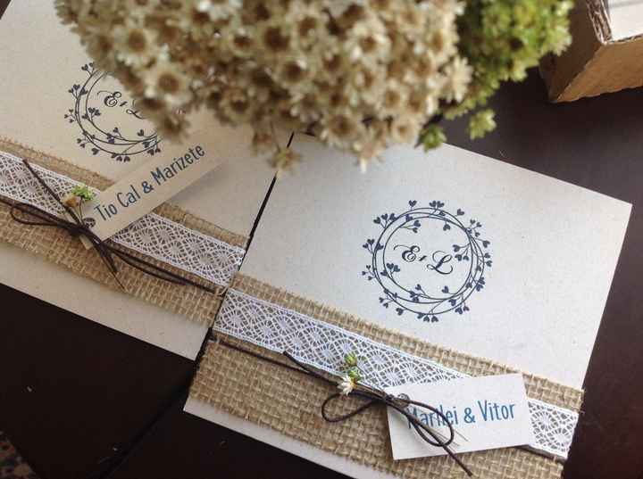 Inspiração de Convite DIY