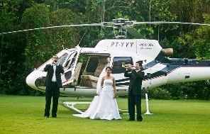 HELICÓPTERO PARA A NOIVA