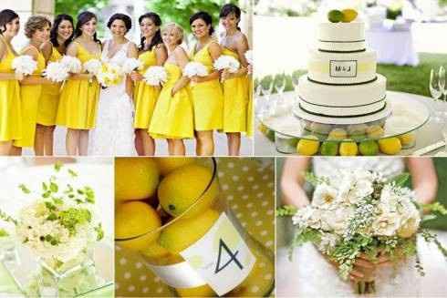 MODA NUPCIAL DE AMARELO