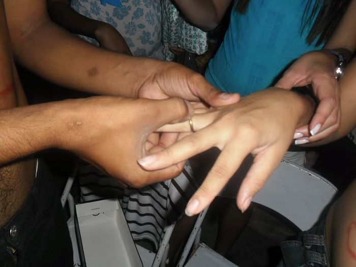 o dia que ele me pediu em casamento 08/08/2011