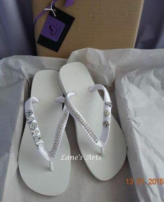 Chinelo pro dia da noiva - 1
