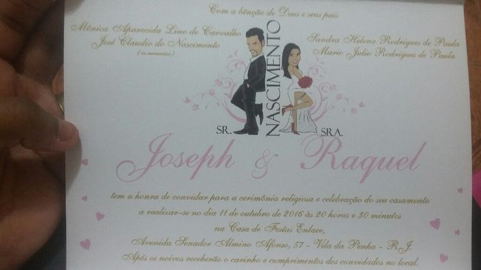 Meus convites chegaram #vemver - 3
