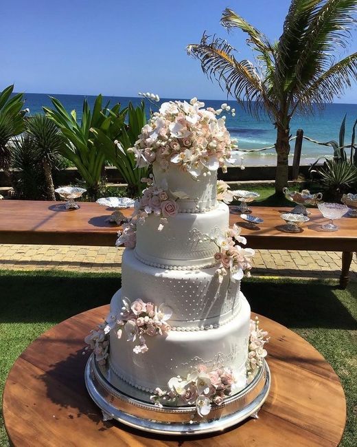 bolo de casamento na praia 2