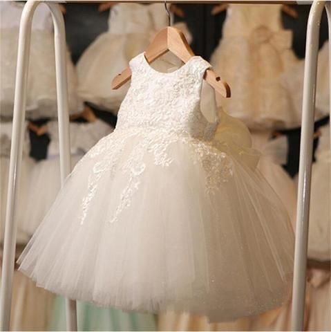 vestido daminha 2 anos usado - 1