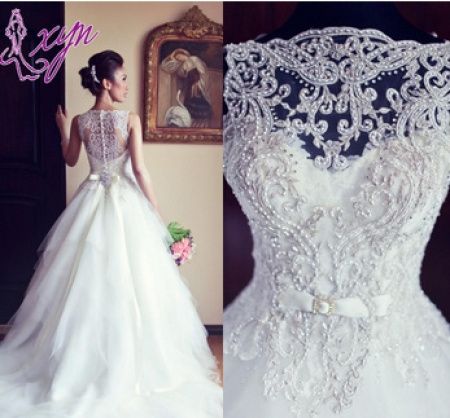 Vestido pedraria busto