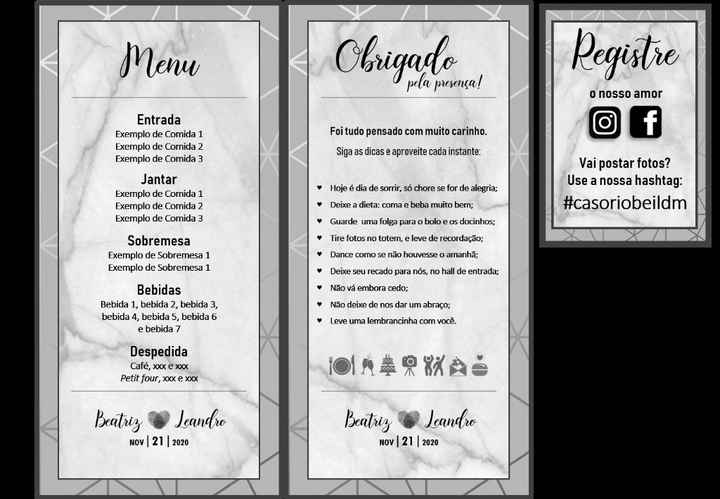 diy - Detalhes e Elementos Gráficos (menu, Save the Date, Mesa, Chinelo, Decor) - 1