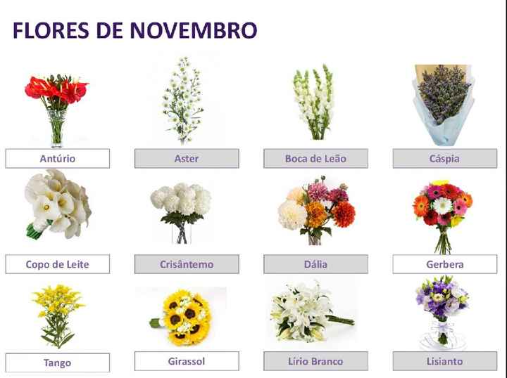 Quais flores você quer na decoração do grande dia? 🌻 - 1