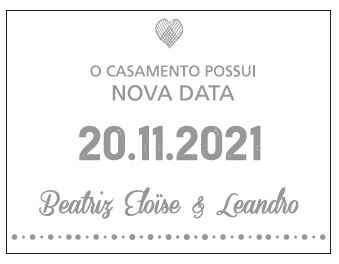 Casamento adiado: o que fazer com os convites? - 2