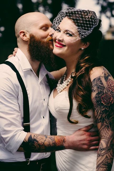 Tatuagens à mostra