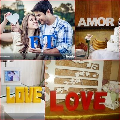 Letras decorativas...