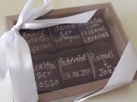 Convites para padrinhos - 1