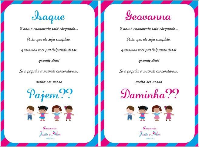 Convite Daminhas