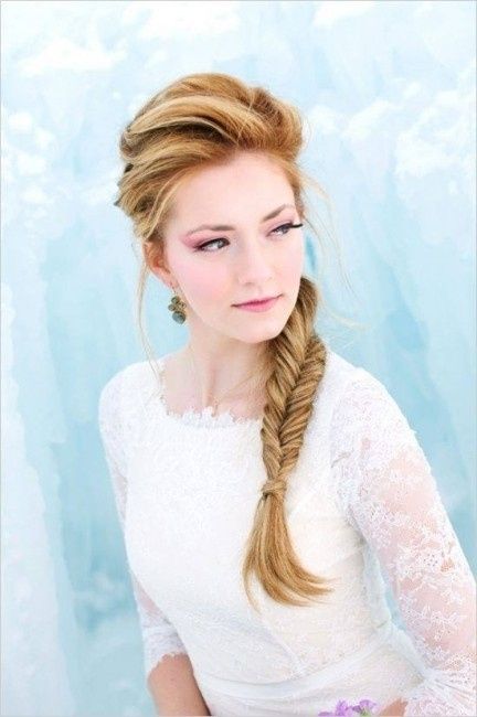 Penteado com trança - Minhas inspirações!