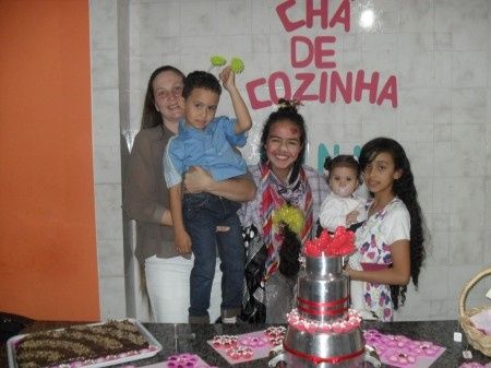 Meu chá de cozinha feito pela madrinha!
