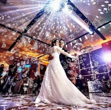 O que acham de bolhas de sabão na hora da primeira dança? - 5