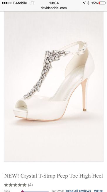 Se meu casamento fosse hoje, usaria... estes sapatos! - 1