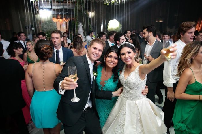 Com uma das nossas madrinhas!!
