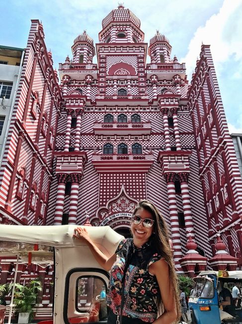 Um dos principais pontos turísticos de Colombo, Sri Lanka