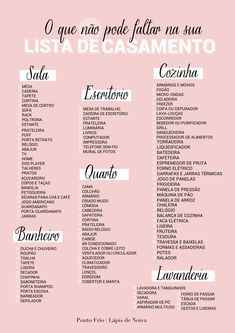 Lista de chá de panela - 3
