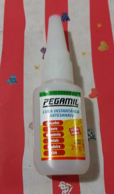 Cola que usei