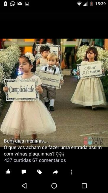 Daminhas e Pajens